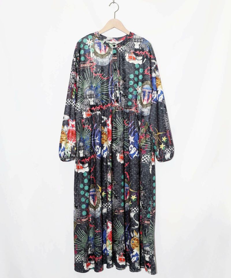 2柄展開クラッシュベロアワンピース-19