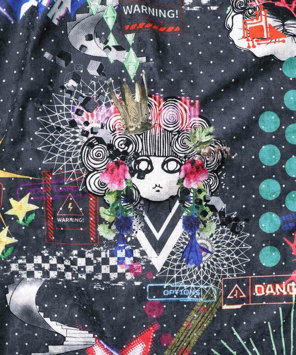 2柄展開クラッシュベロアワンピース-20