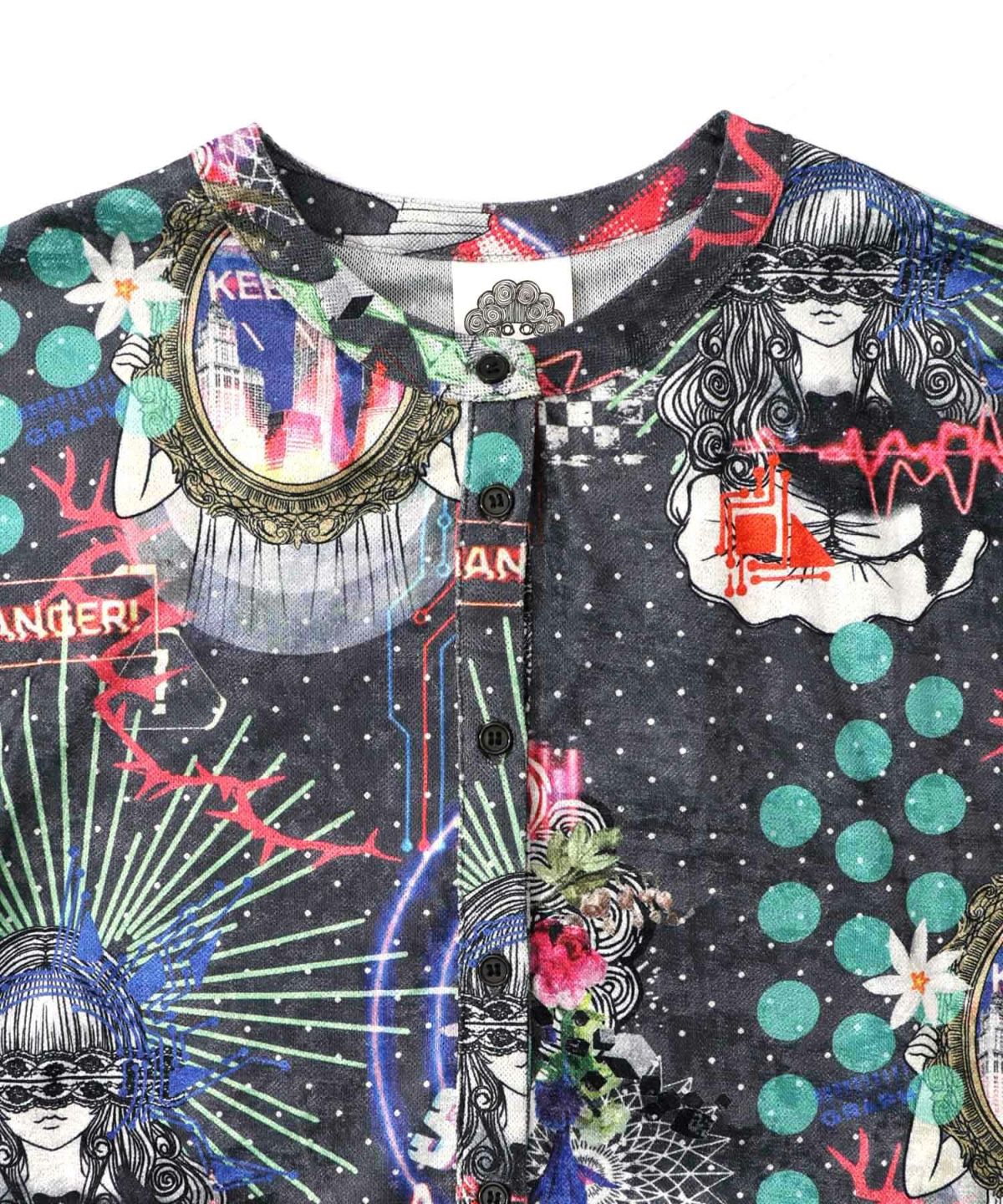 2柄展開クラッシュベロアワンピース-23