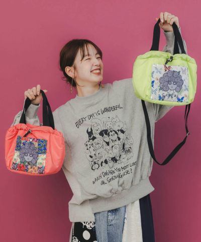 653436：スカラーちゃん配色2wayハンドバッグの通販-ScoLar