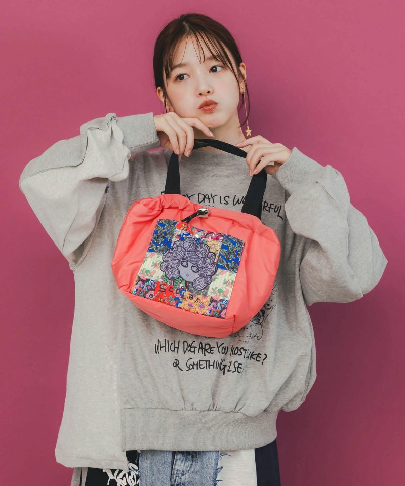 スカラーちゃん配色2wayハンドバッグ-2