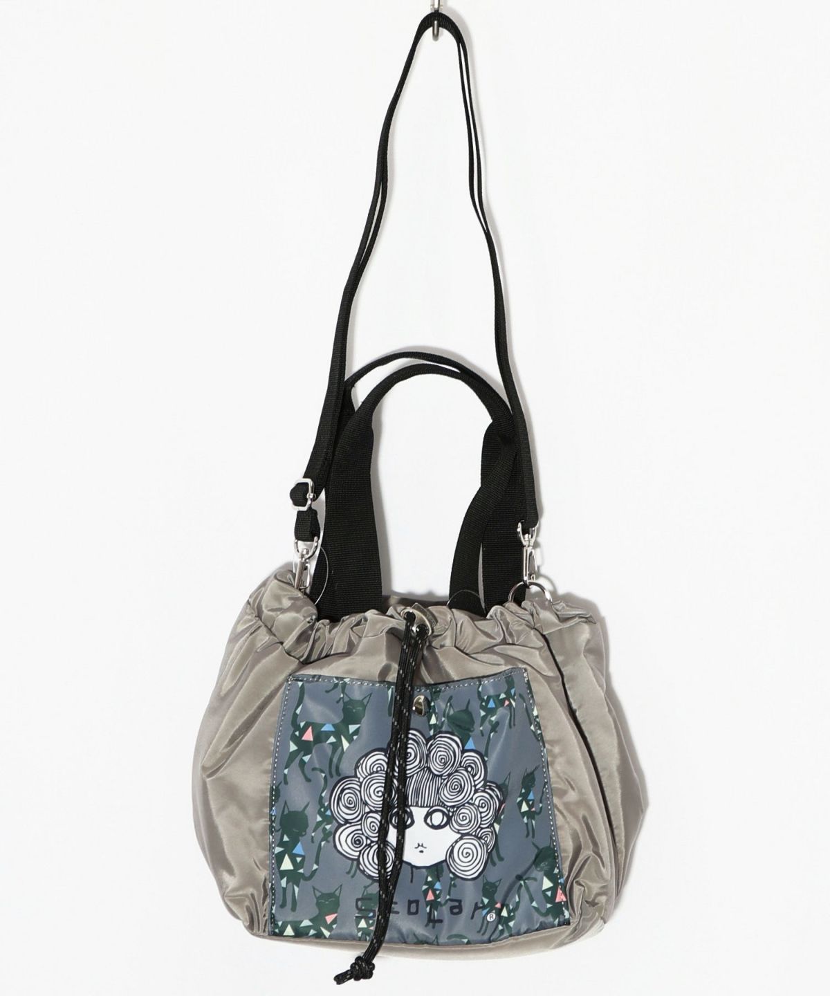 スカラーちゃん配色2wayハンドバッグ-9