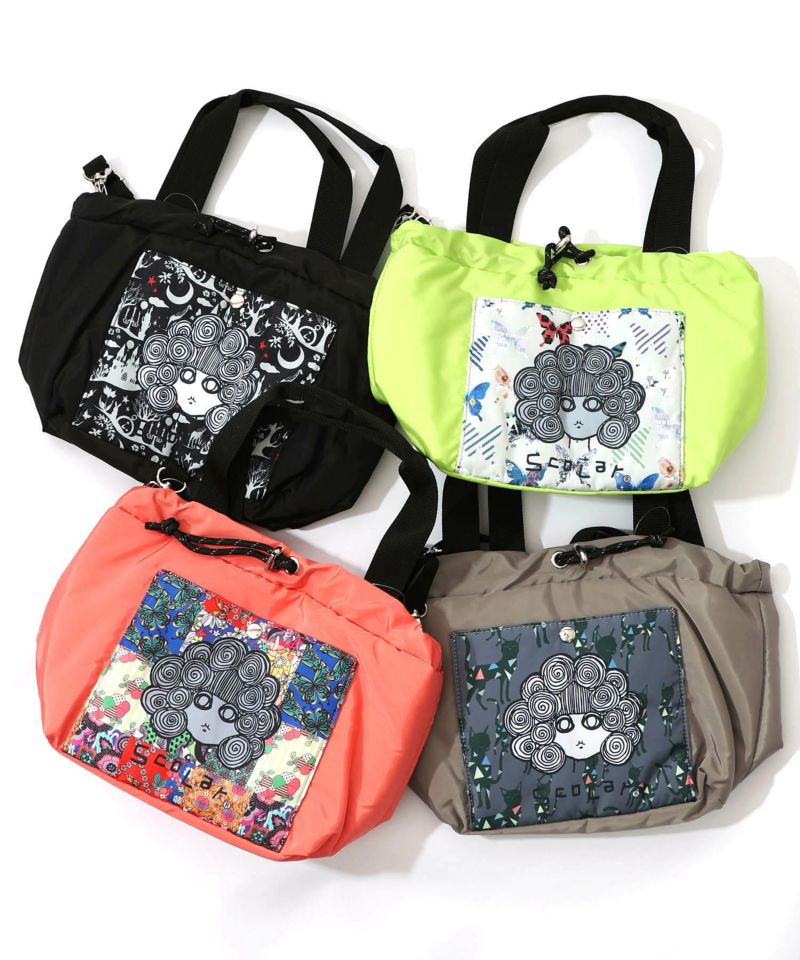 スカラーちゃん配色2wayハンドバッグ-22