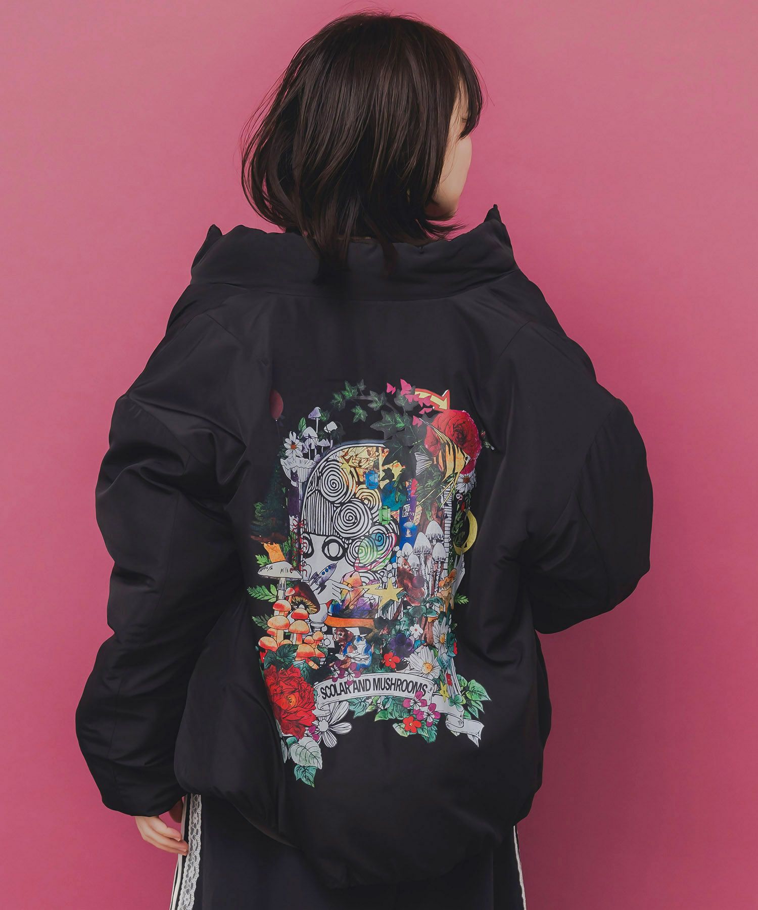 153736：2デザイン展開シンサレート中綿ブルゾンの通販-ScoLar