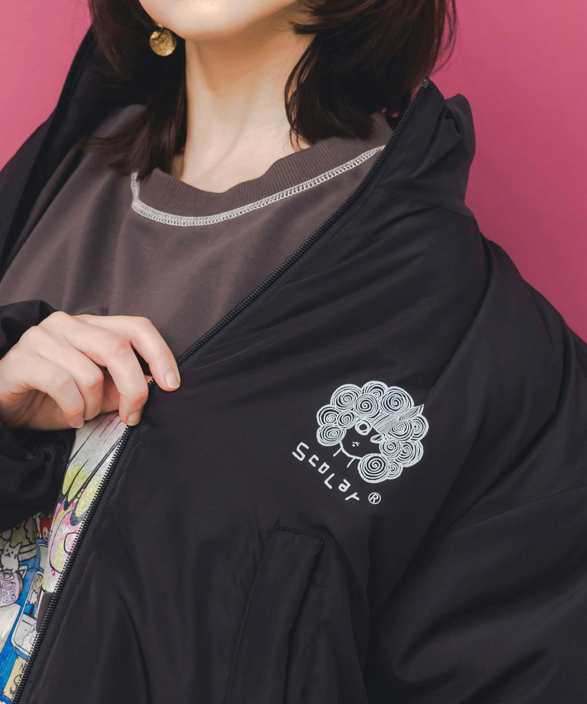 2デザイン展開シンサレート中綿ブルゾン-18