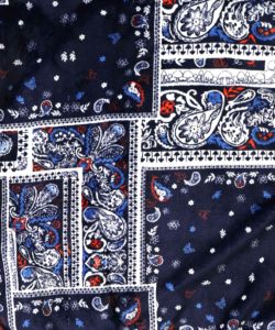 ランダムバンダナ柄双面フランネルブルゾン-12