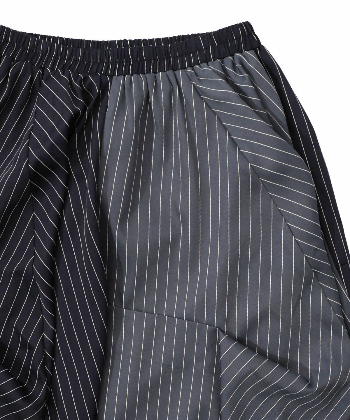 ランダムタック入り3柄展開 配色バルーンスカート-19