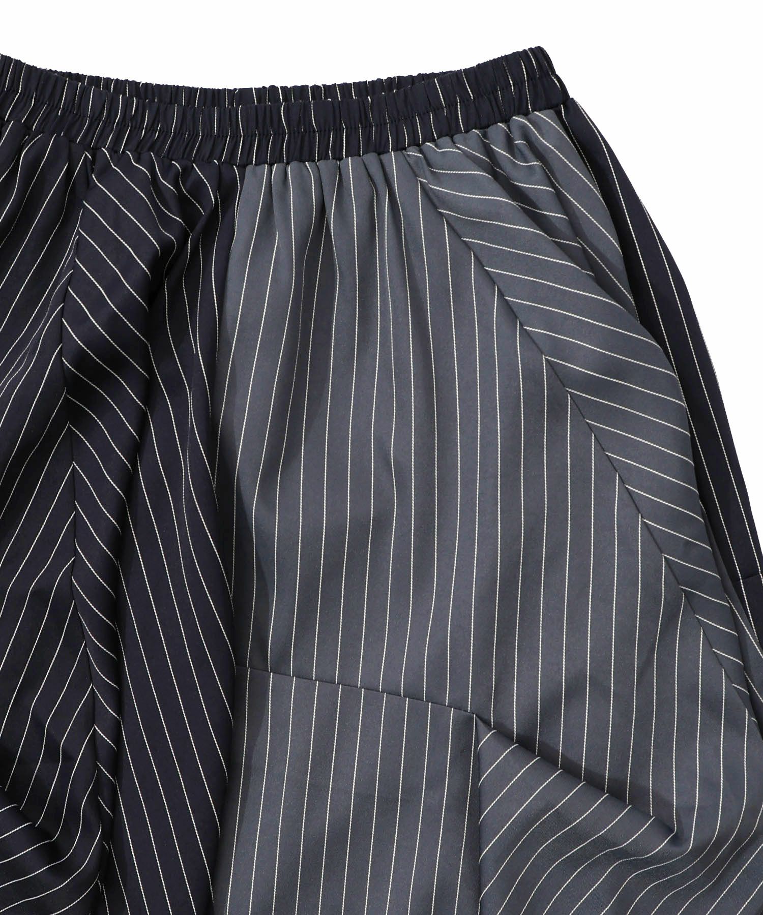 ランダムタック入り3柄展開 配色バルーンスカート-19