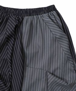 ランダムタック入り3柄展開 配色バルーンスカート-19