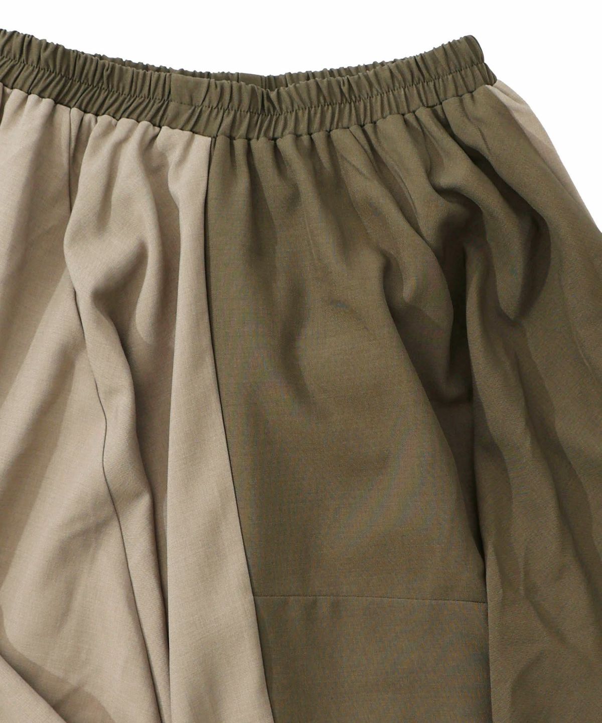 ランダムタック入り3柄展開 配色バルーンスカート-21