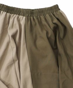 ランダムタック入り3柄展開 配色バルーンスカート-21