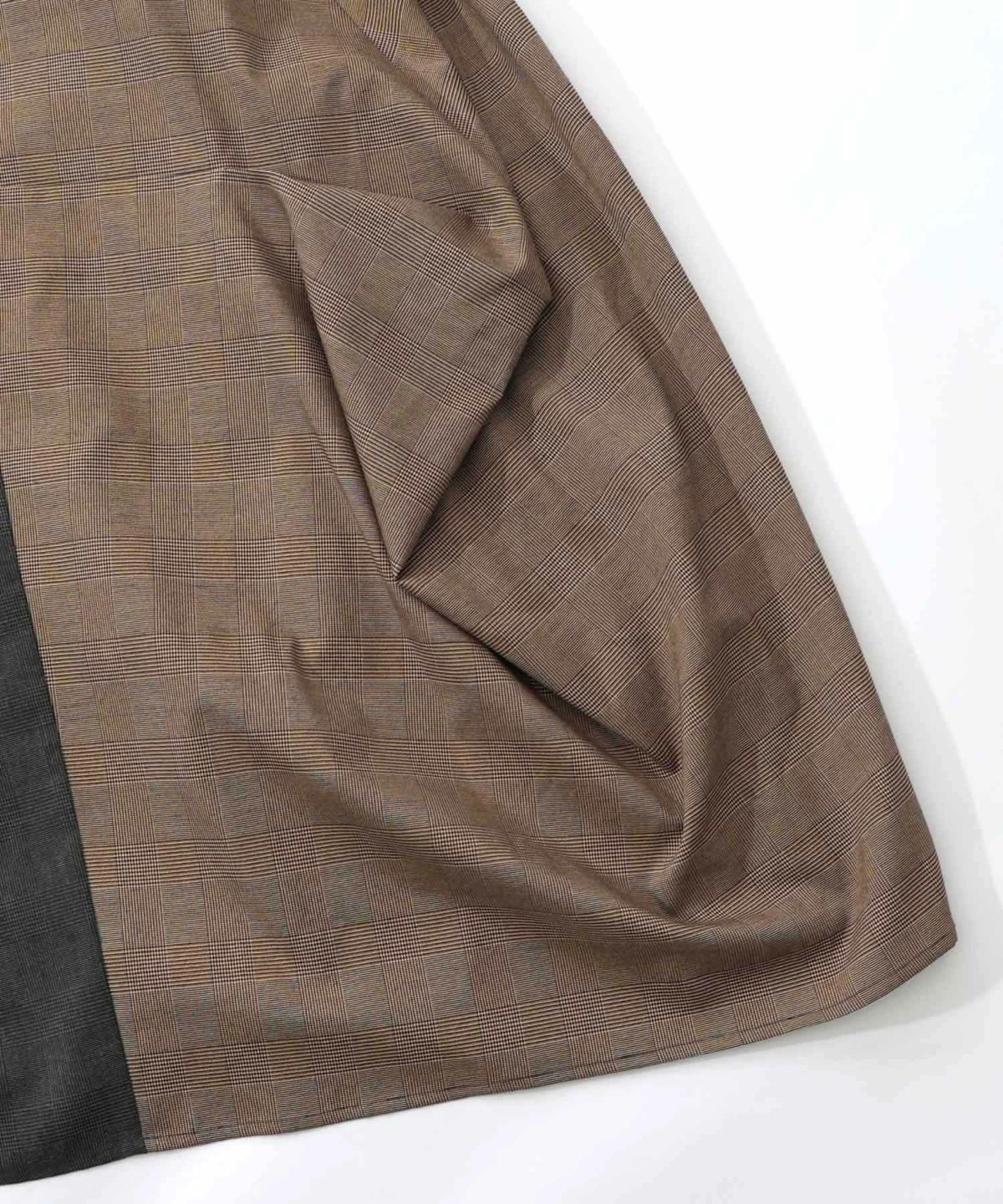 ランダムタック入り3柄展開 配色バルーンスカート-24