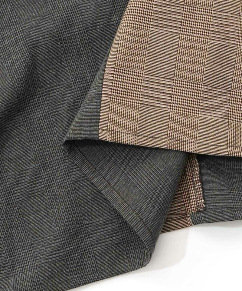 ランダムタック入り3柄展開 配色バルーンスカート-26