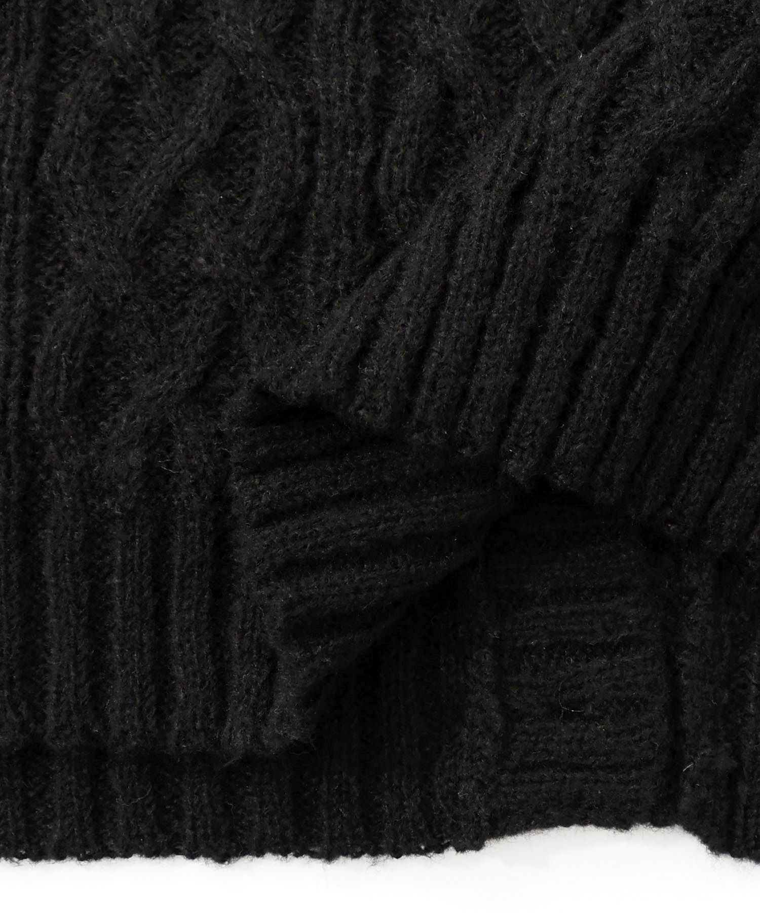 レース×デニム×ニットカーディガン-18