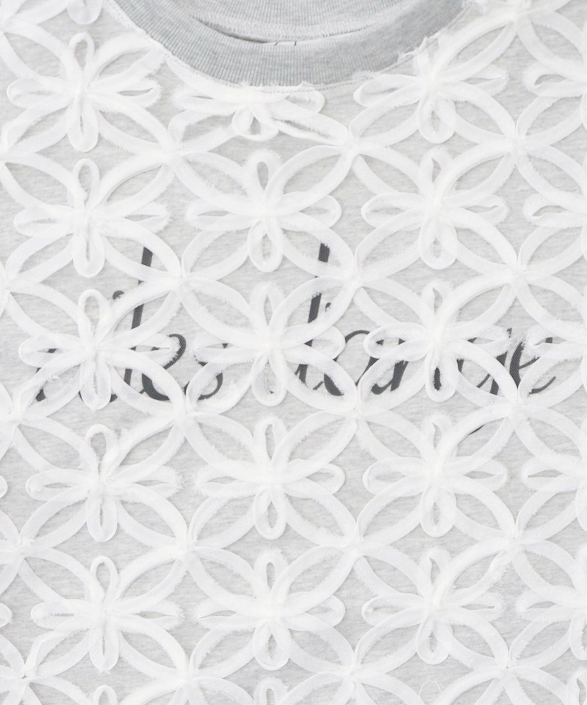 天使モチーフ立体チュール×裏毛プルオーバー-9