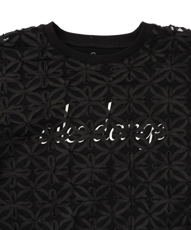 天使モチーフ立体チュール×裏毛プルオーバー-12