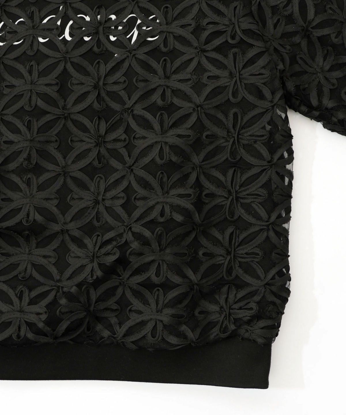 天使モチーフ立体チュール×裏毛プルオーバー-14