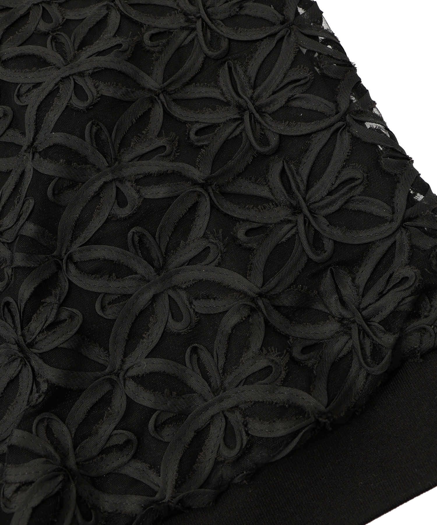 天使モチーフ立体チュール×裏毛プルオーバー-15