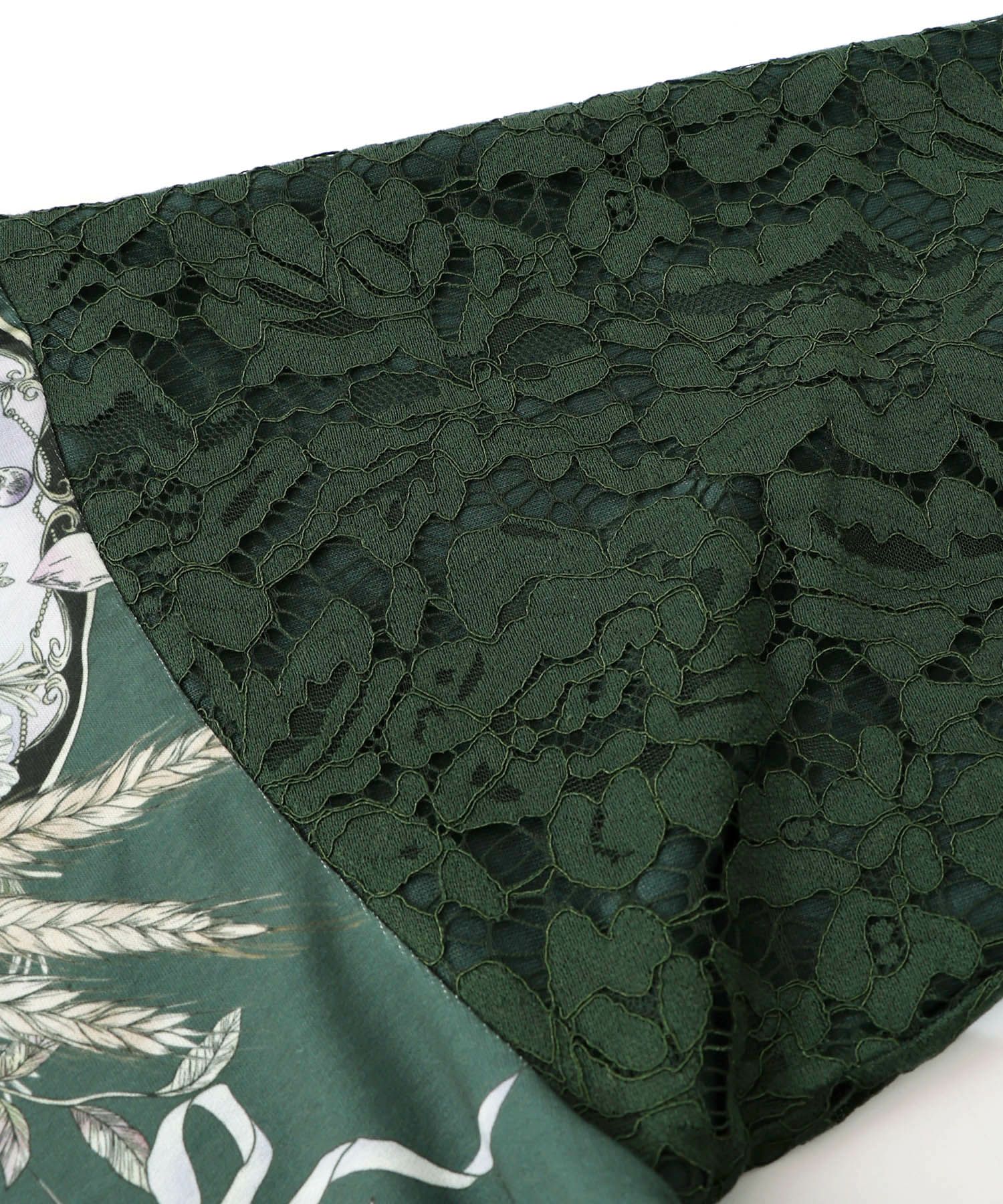 花蝶裏毛×レース切替プルオーバー-21