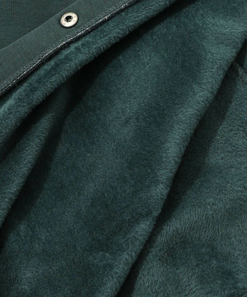 ポップ柄裏起毛裏毛×フライスブルゾン-28