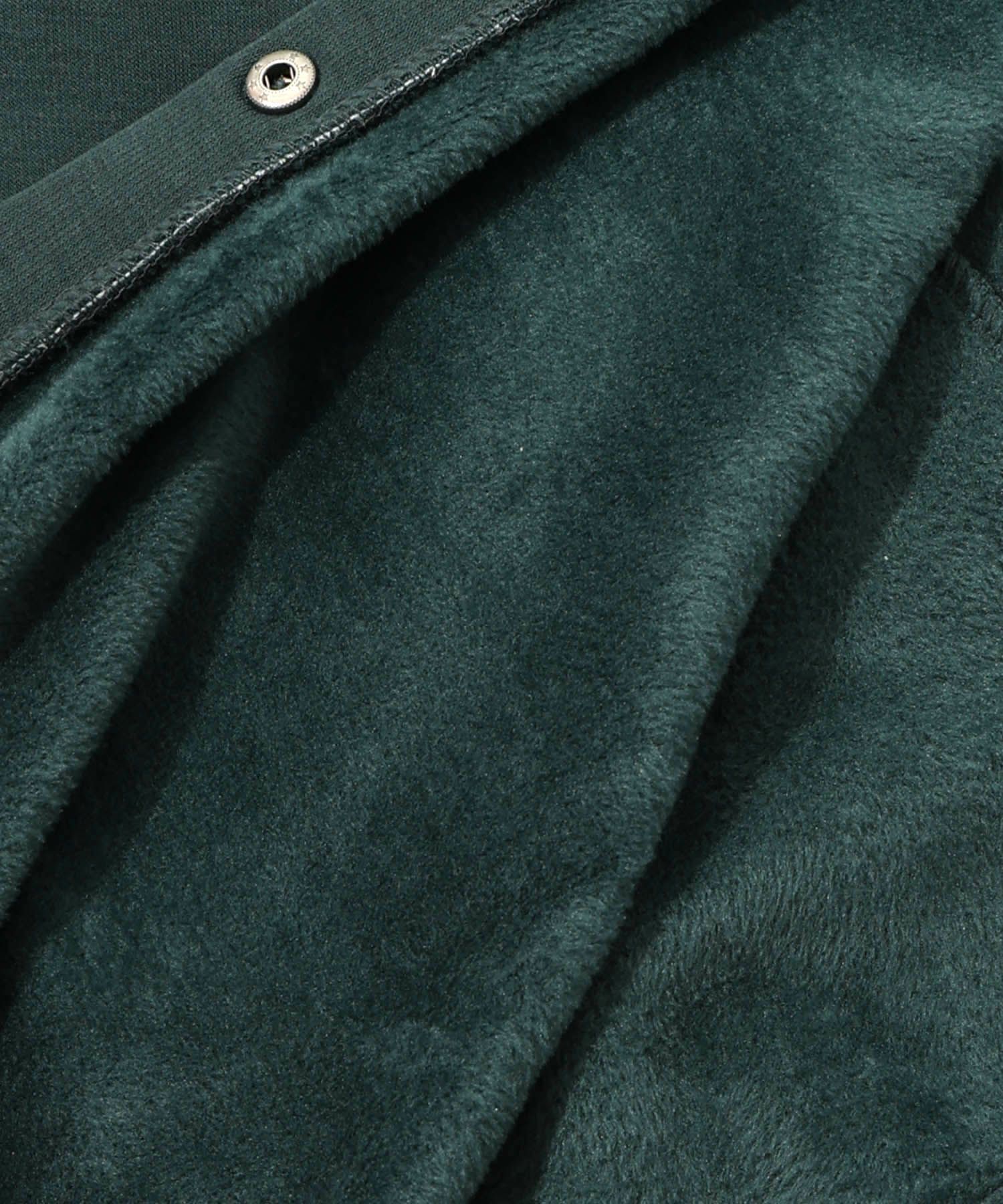 ポップ柄裏起毛裏毛×フライスブルゾン-28