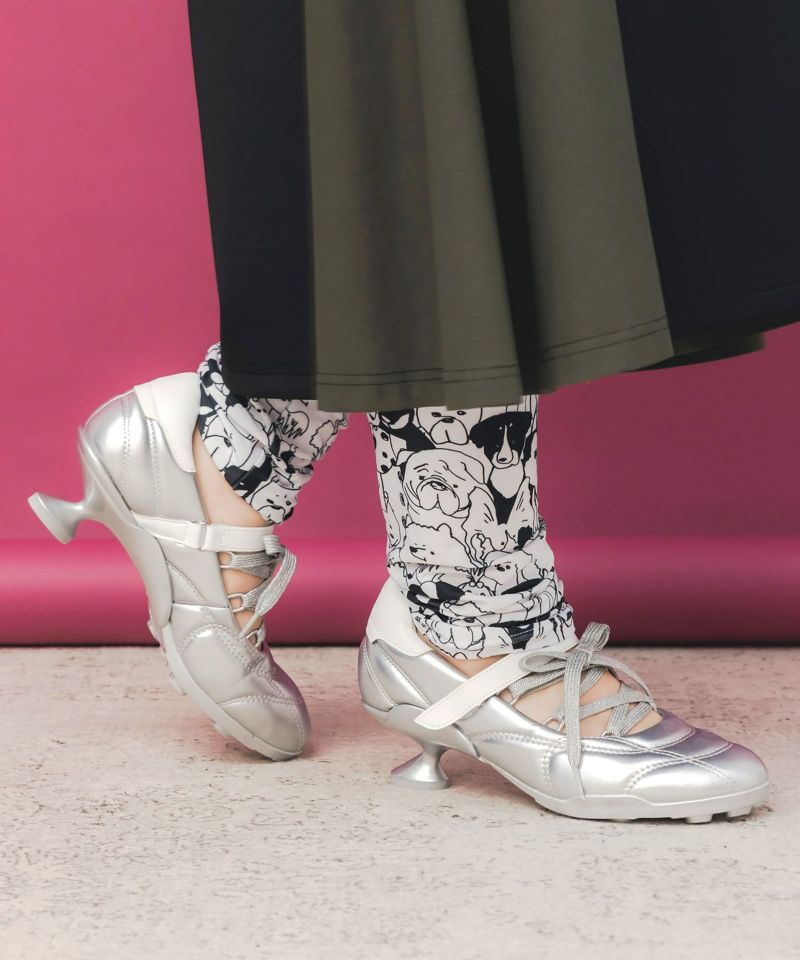 スカラー3柄展開 裏起毛スムースレギンス-4