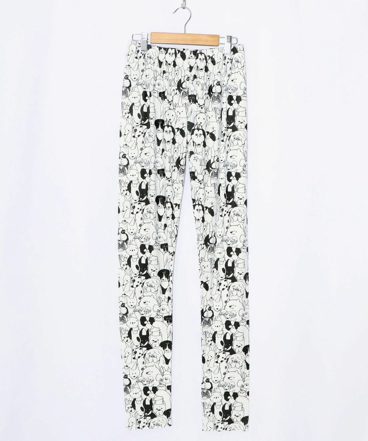 スカラー3柄展開 裏起毛スムースレギンス-7