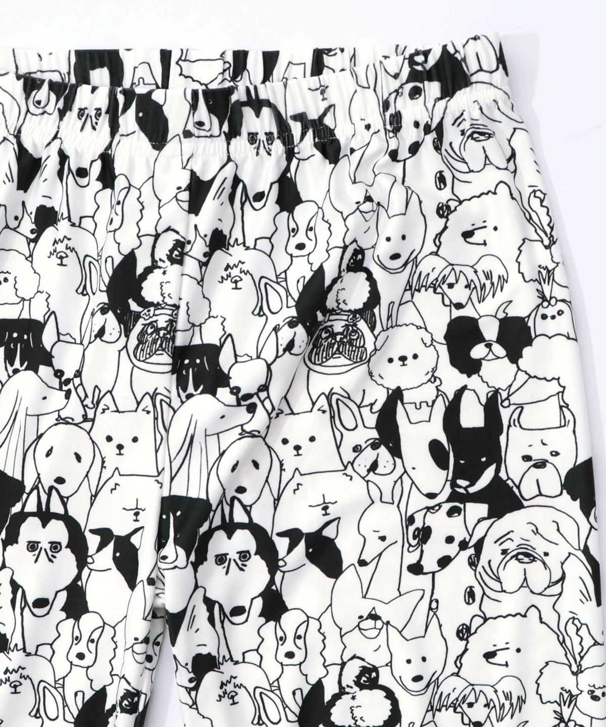 スカラー3柄展開 裏起毛スムースレギンス-8