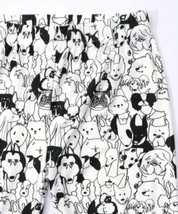 スカラー3柄展開 裏起毛スムースレギンス-8