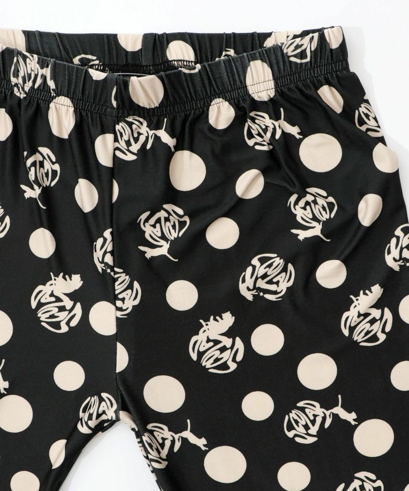 スカラー3柄展開 裏起毛スムースレギンス-10