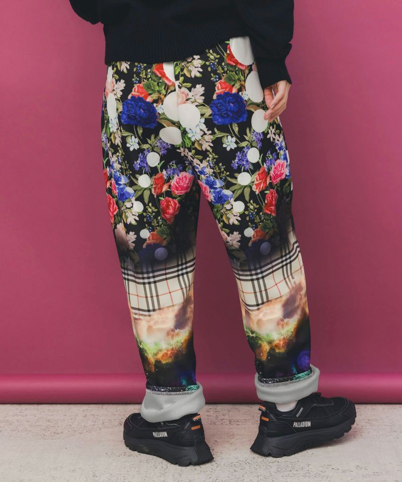 ダークメルヘン風3柄展開ボンディングパンツ-5