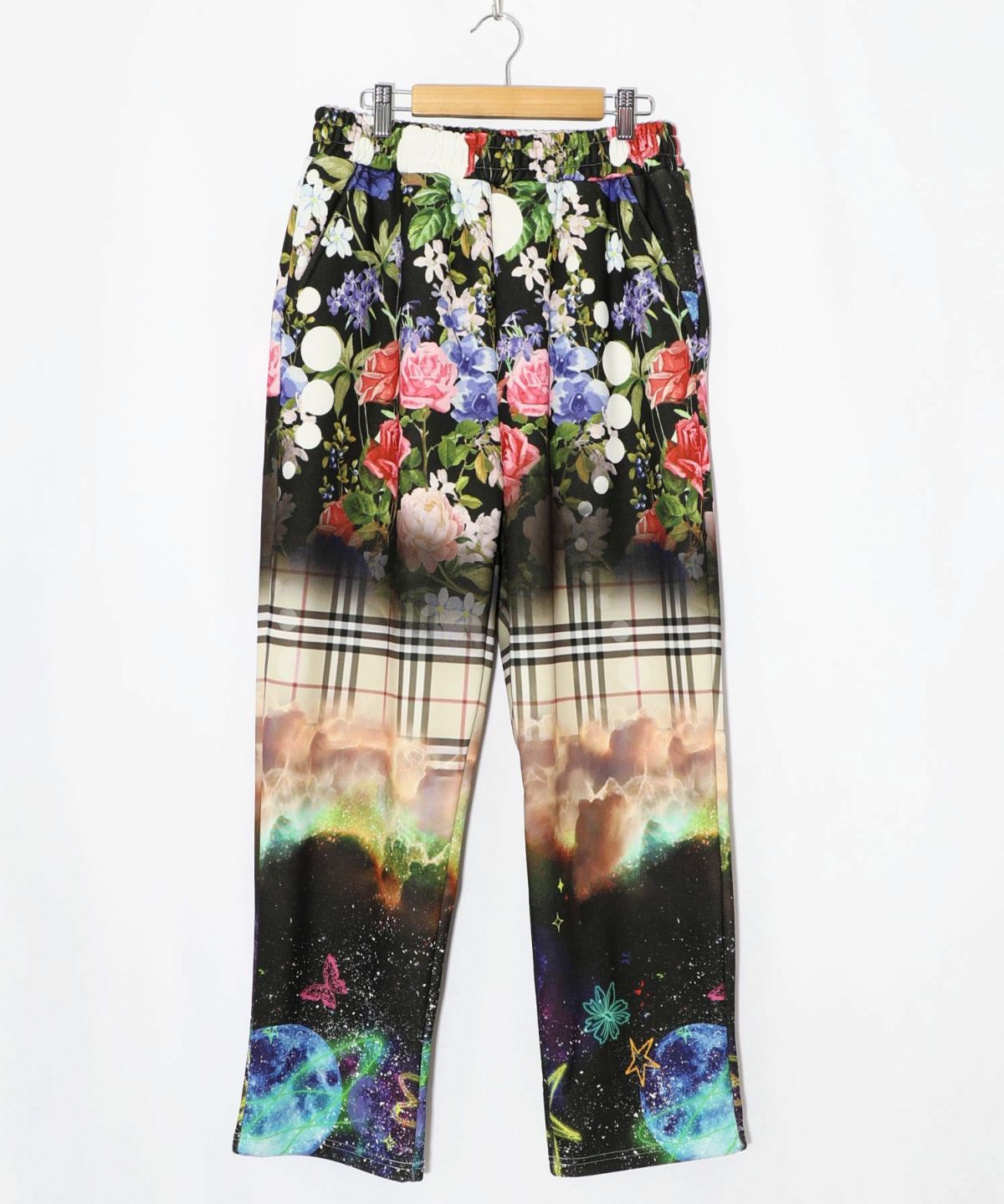 ダークメルヘン風3柄展開ボンディングパンツ-11