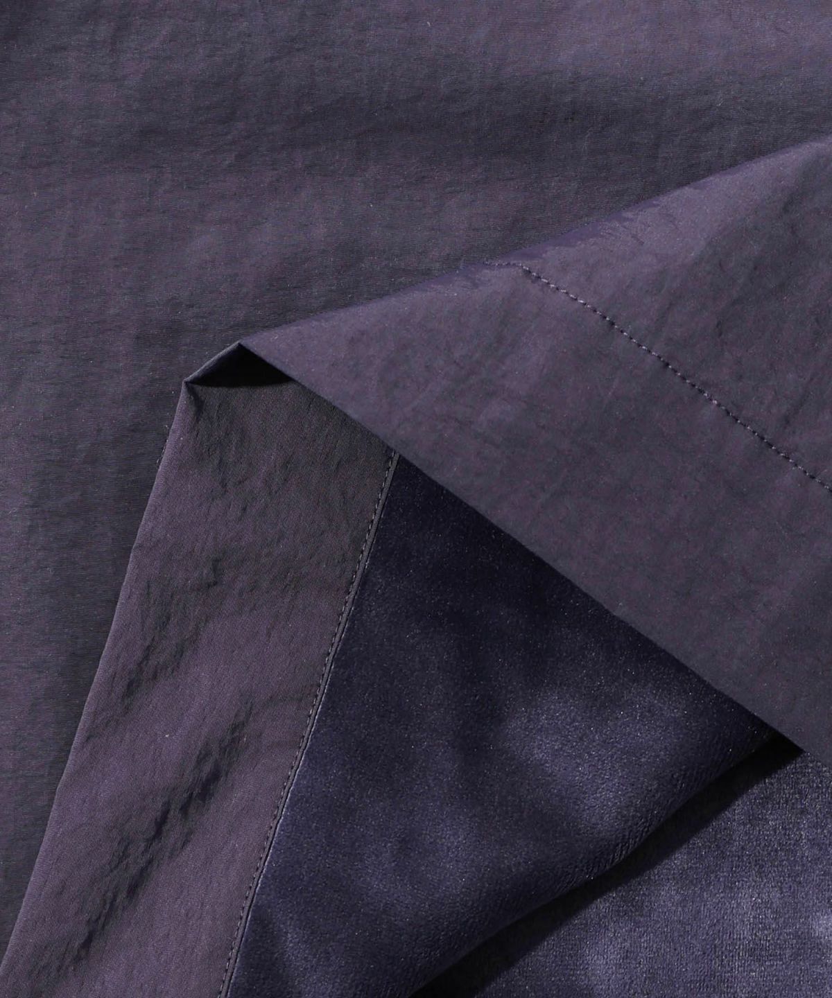 レース×ライン入りナイロンワッシャースカート-18