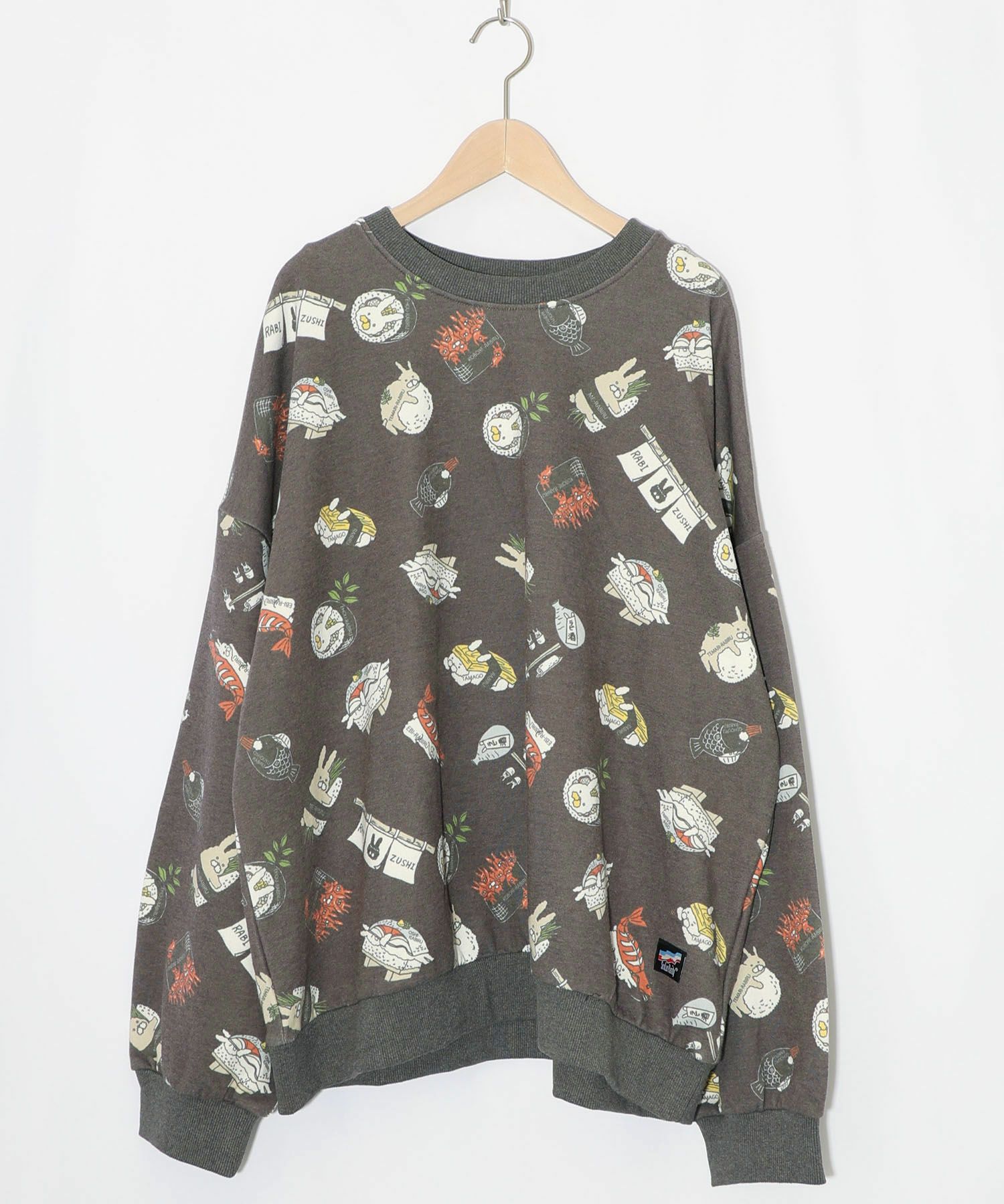 ラビル寿司尽くし裏毛プルオーバー-14