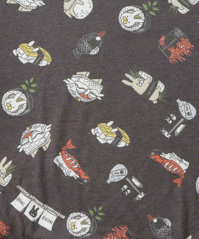 ラビル寿司尽くし裏毛プルオーバー-15