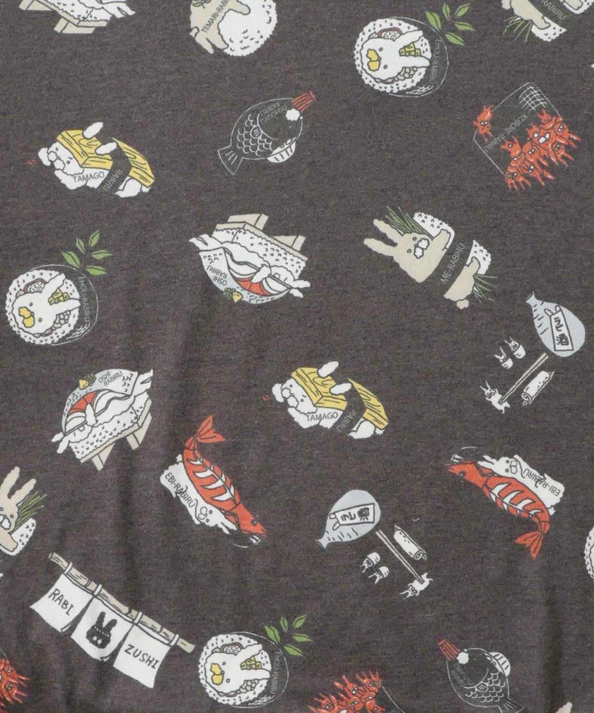 ラビル寿司尽くし裏毛プルオーバー-15