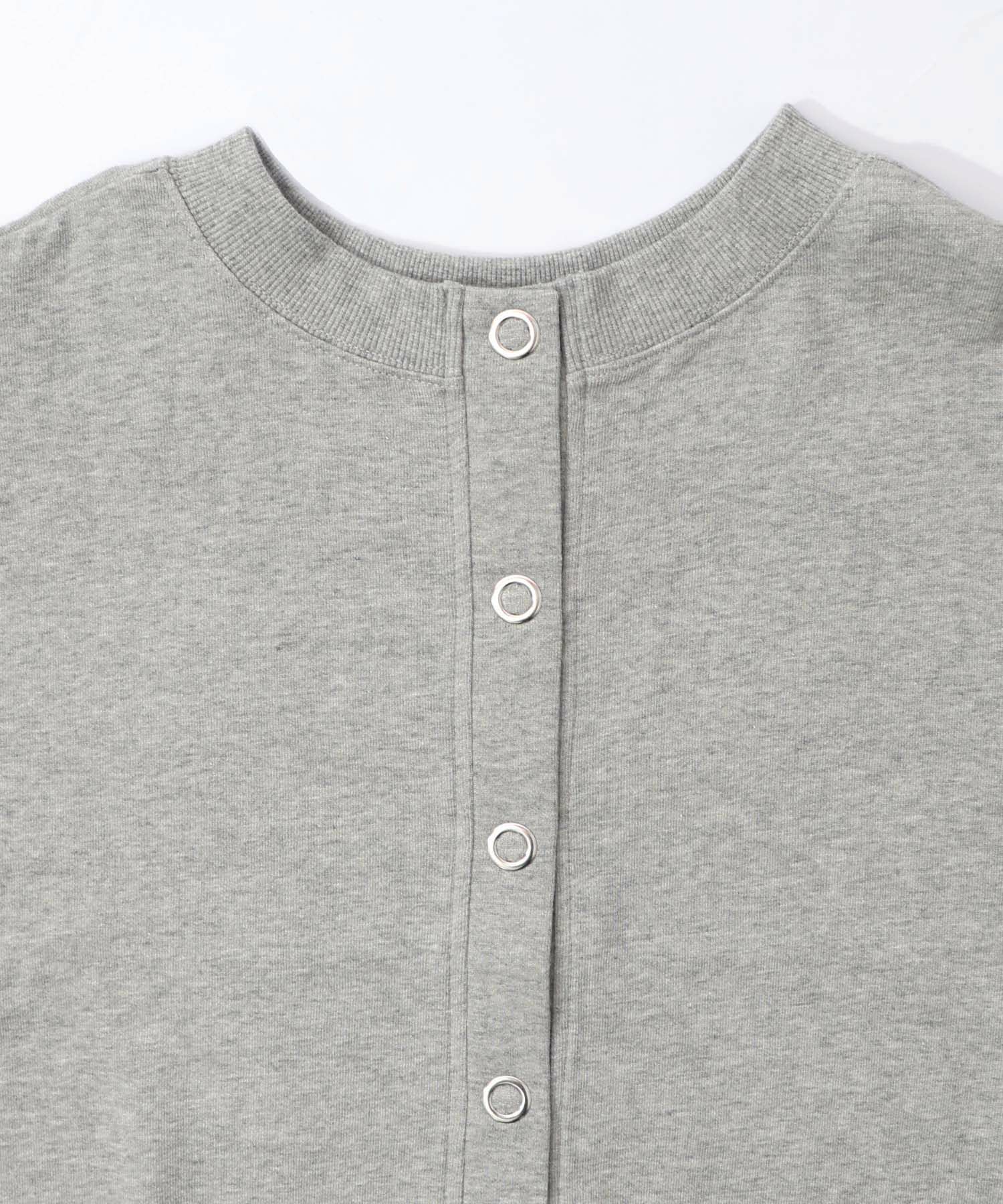 裾蝶刺繍2wayミニ裏毛カーディガン-17