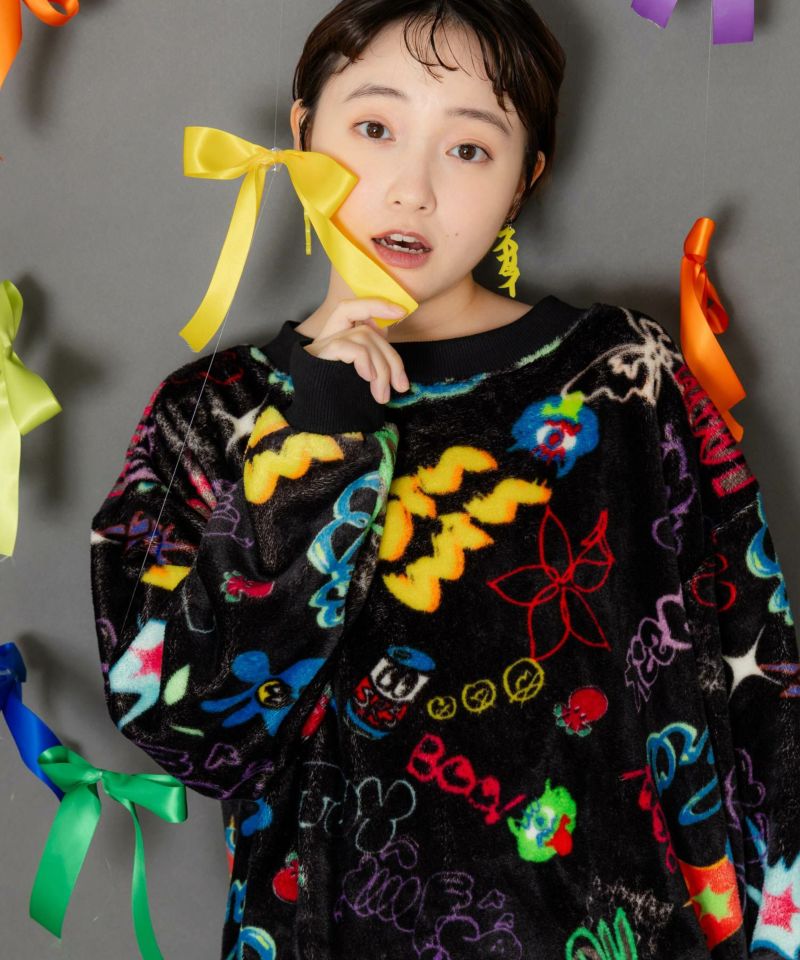 3柄展開両面フランネルプルオーバー-1