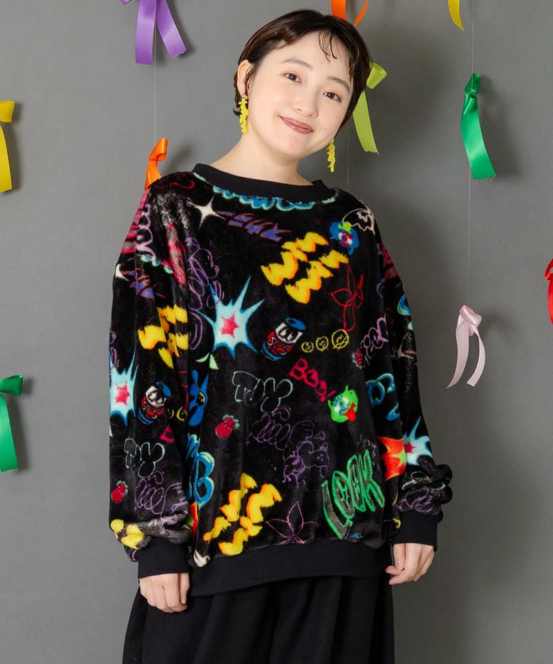 3柄展開両面フランネルプルオーバー-2