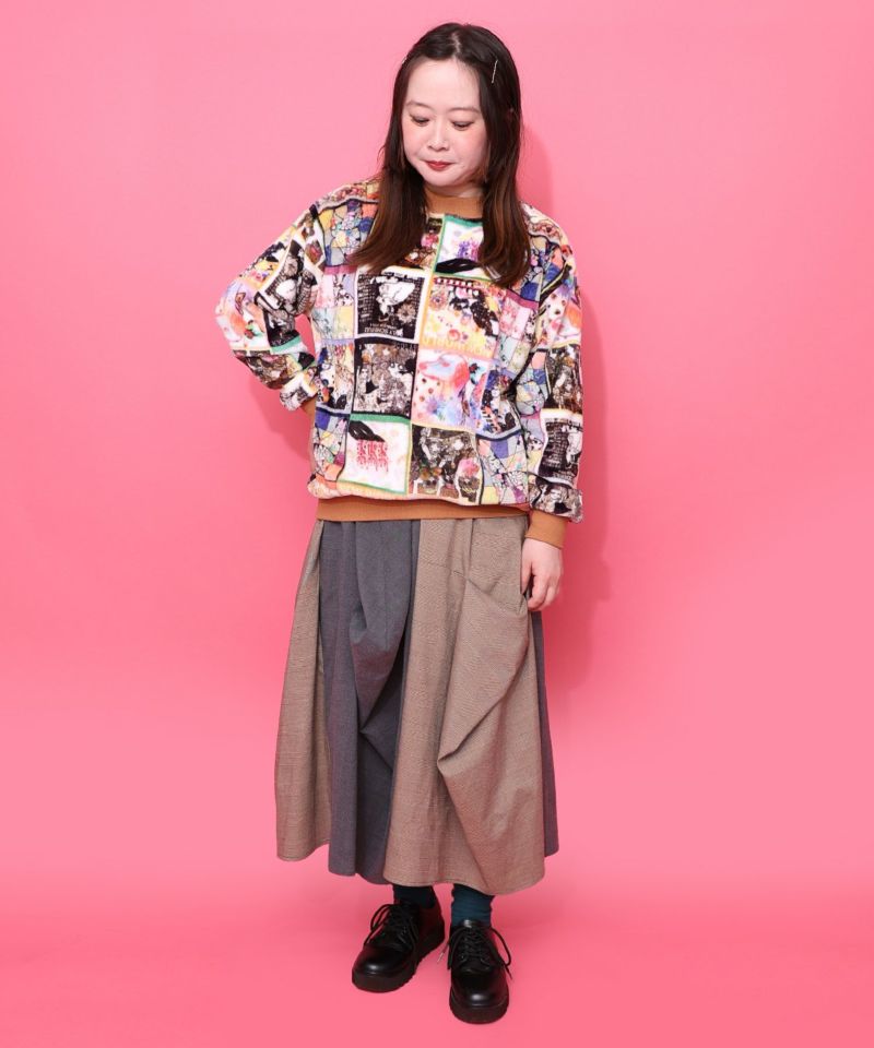 3柄展開両面フランネルプルオーバー-16