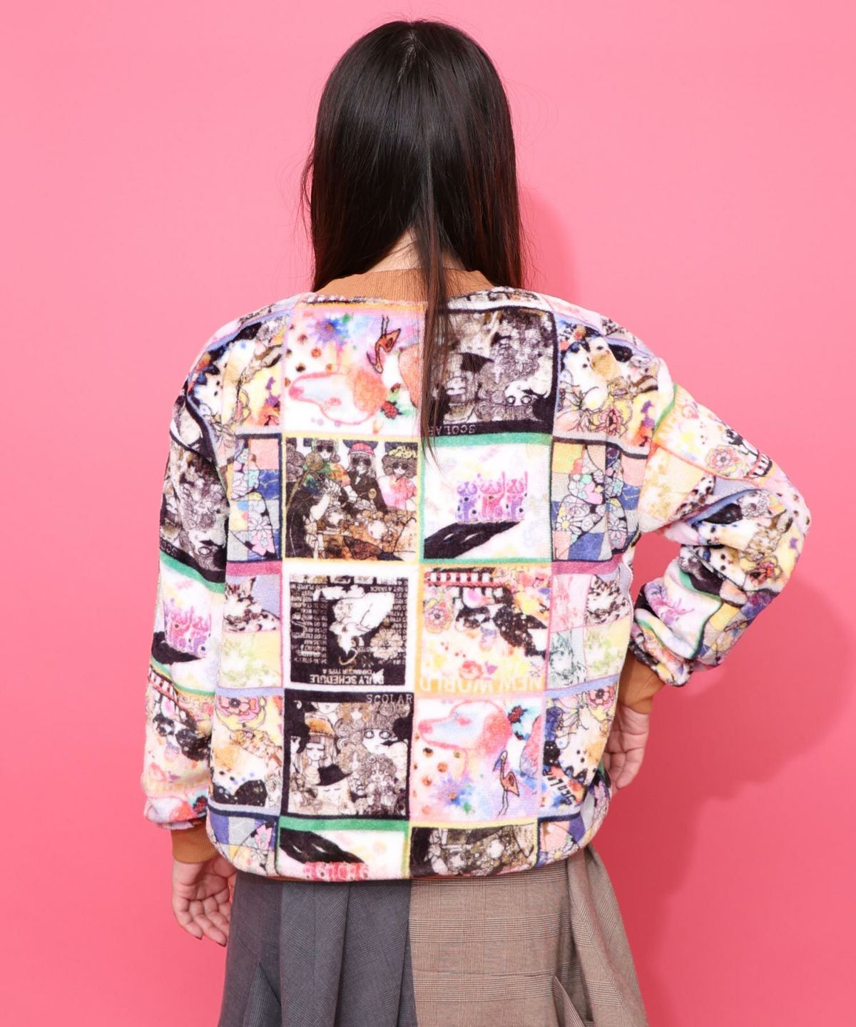 3柄展開両面フランネルプルオーバー-18