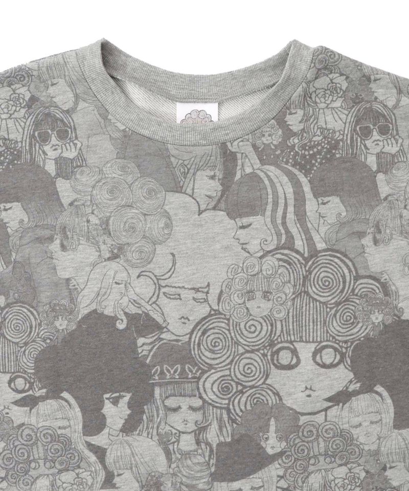 スカラーと女の子がいっぱい裏毛プルオーバー-19