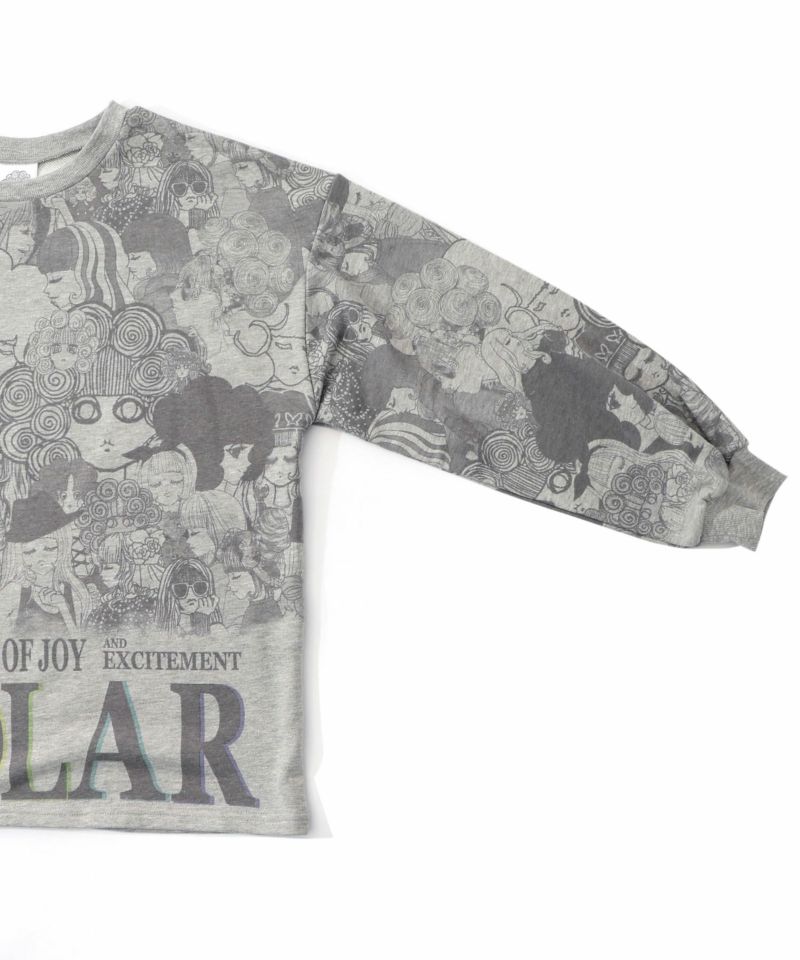 スカラーと女の子がいっぱい裏毛プルオーバー-20