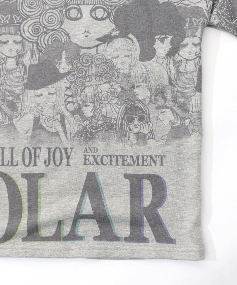 スカラーと女の子がいっぱい裏毛プルオーバー-21