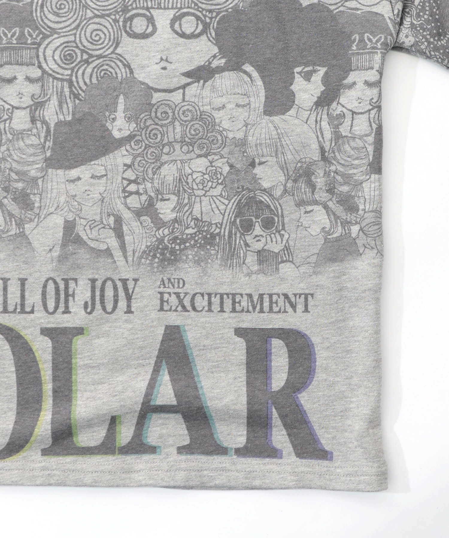 スカラーと女の子がいっぱい裏毛プルオーバー-21