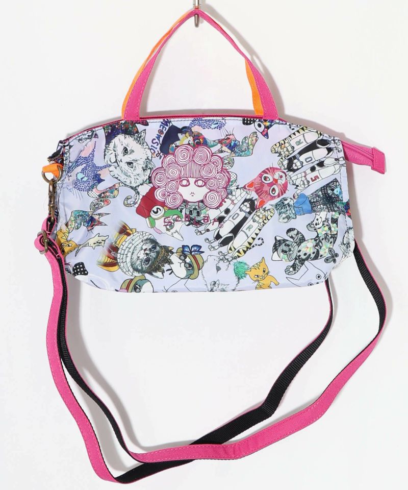 スカラーちゃん両面総柄 配色ミニショルダー-7