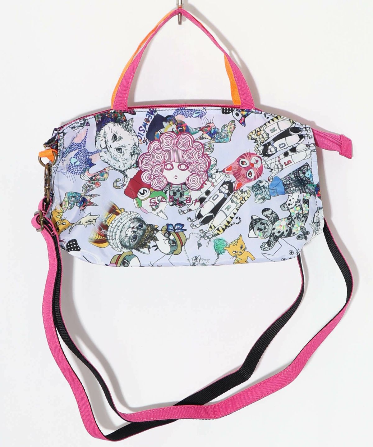 スカラーちゃん両面総柄 配色ミニショルダー-7