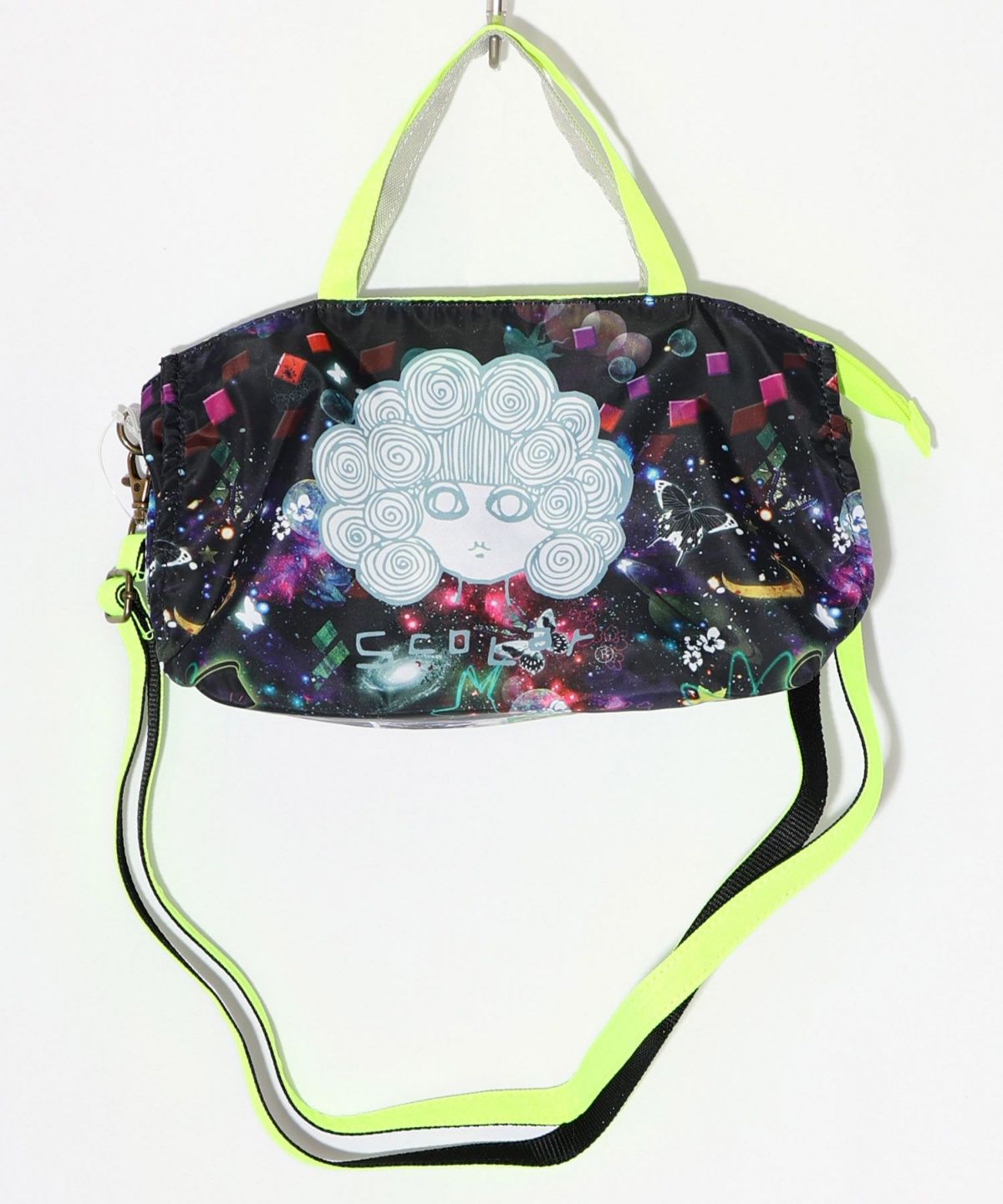 スカラーちゃん両面総柄 配色ミニショルダー-15