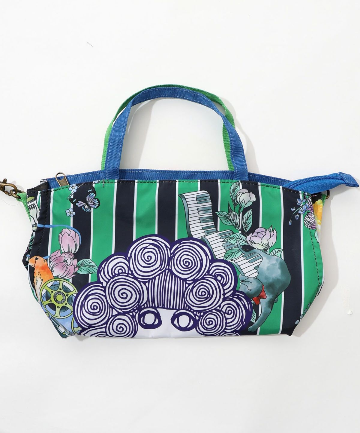 スカラーちゃん両面総柄 配色ミニショルダー-22