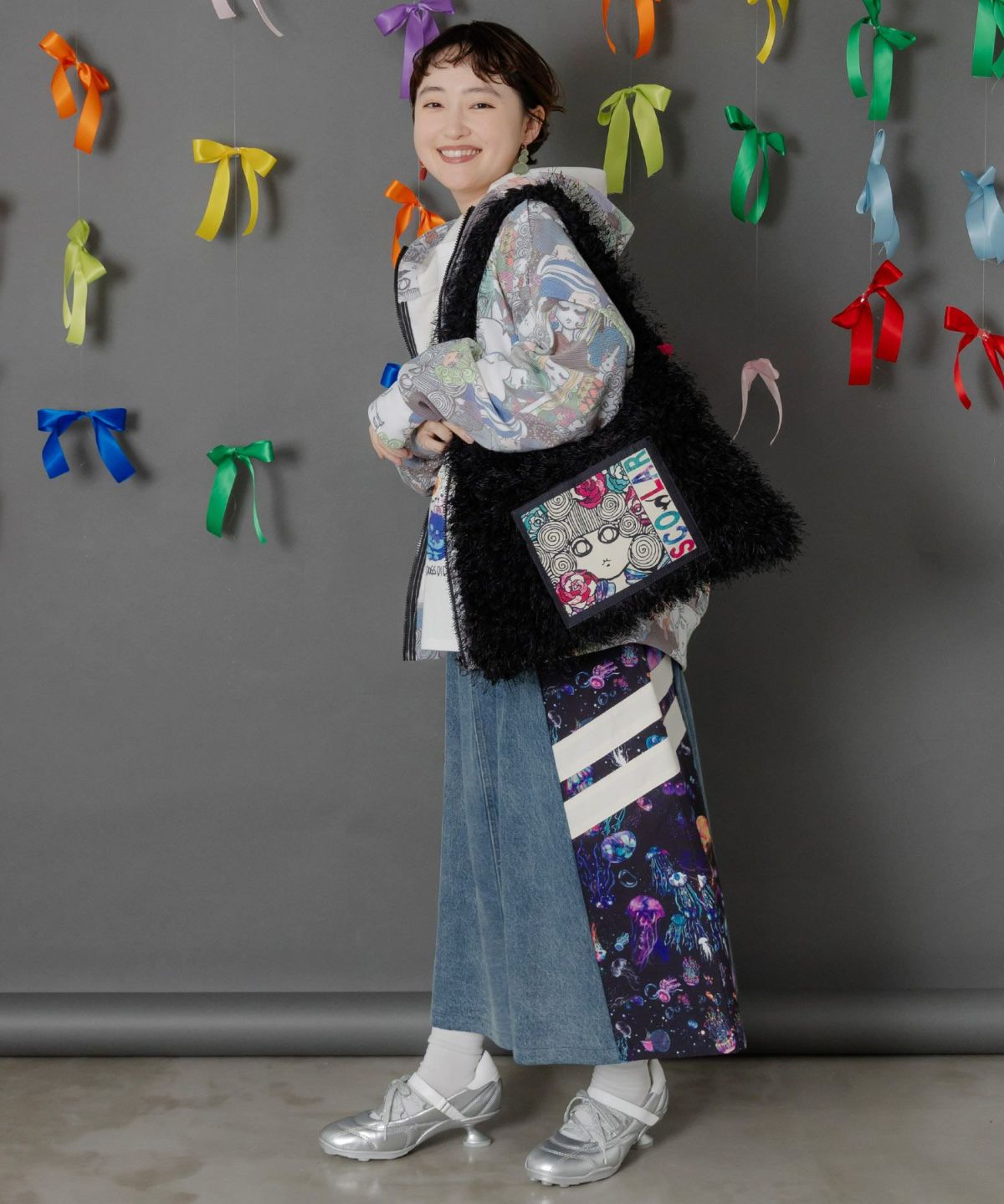 スカラーちゃんのもこもこピレネーショルダーバッグ-7